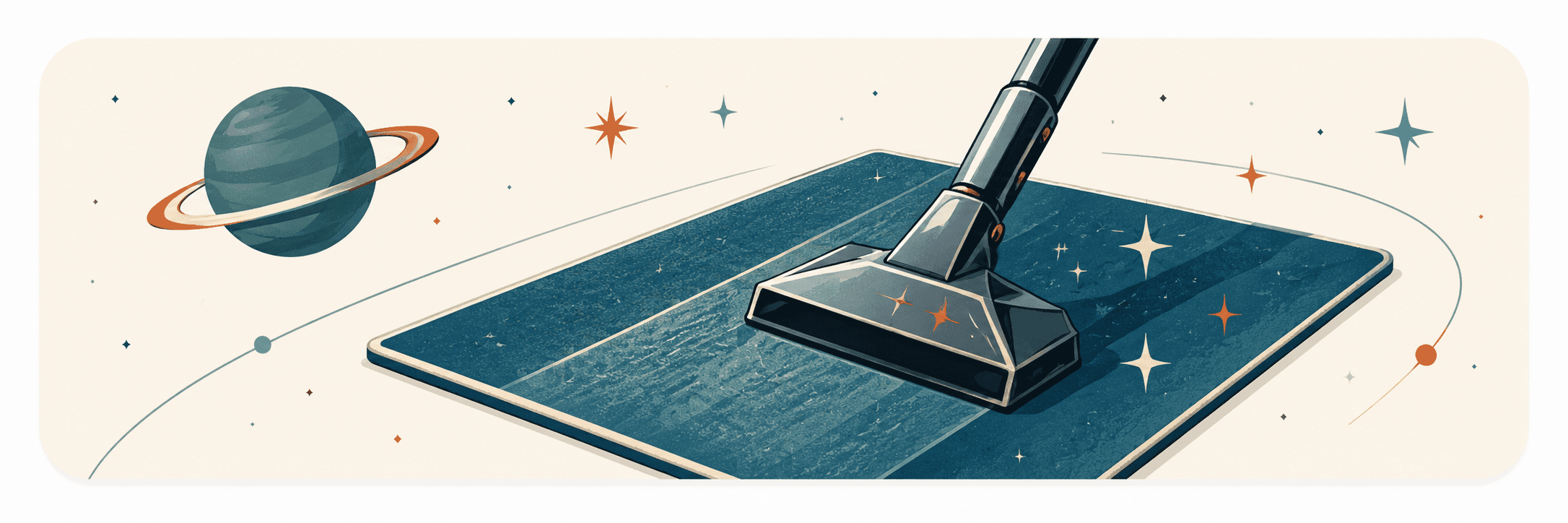 Carpet being deep-cleaned with a wand